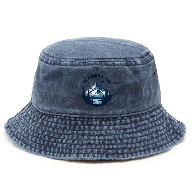 Baseball Cap Fitted - Customize Snow Peak Cotton Washed Bucket