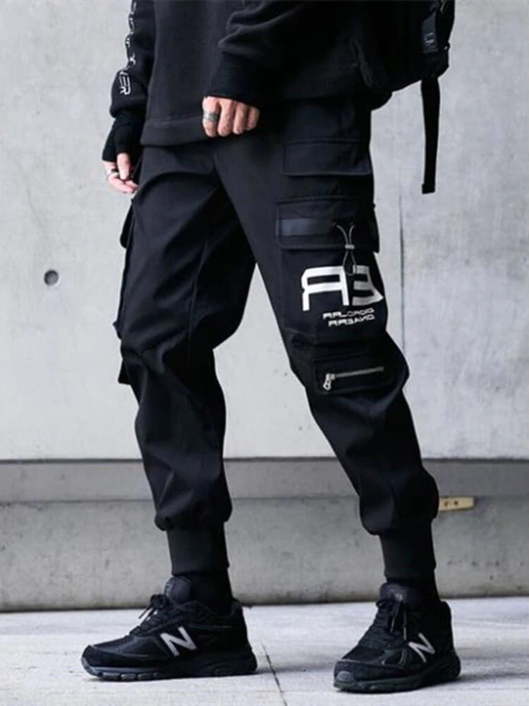 Techwear Pants Tactical - Joggers Cargo Pants for Men Casual