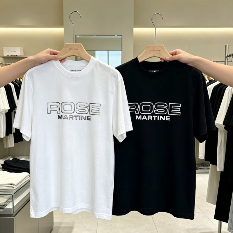 Street Fashion Logo - Classic Letter Logo Breathable Cotton Fashionable