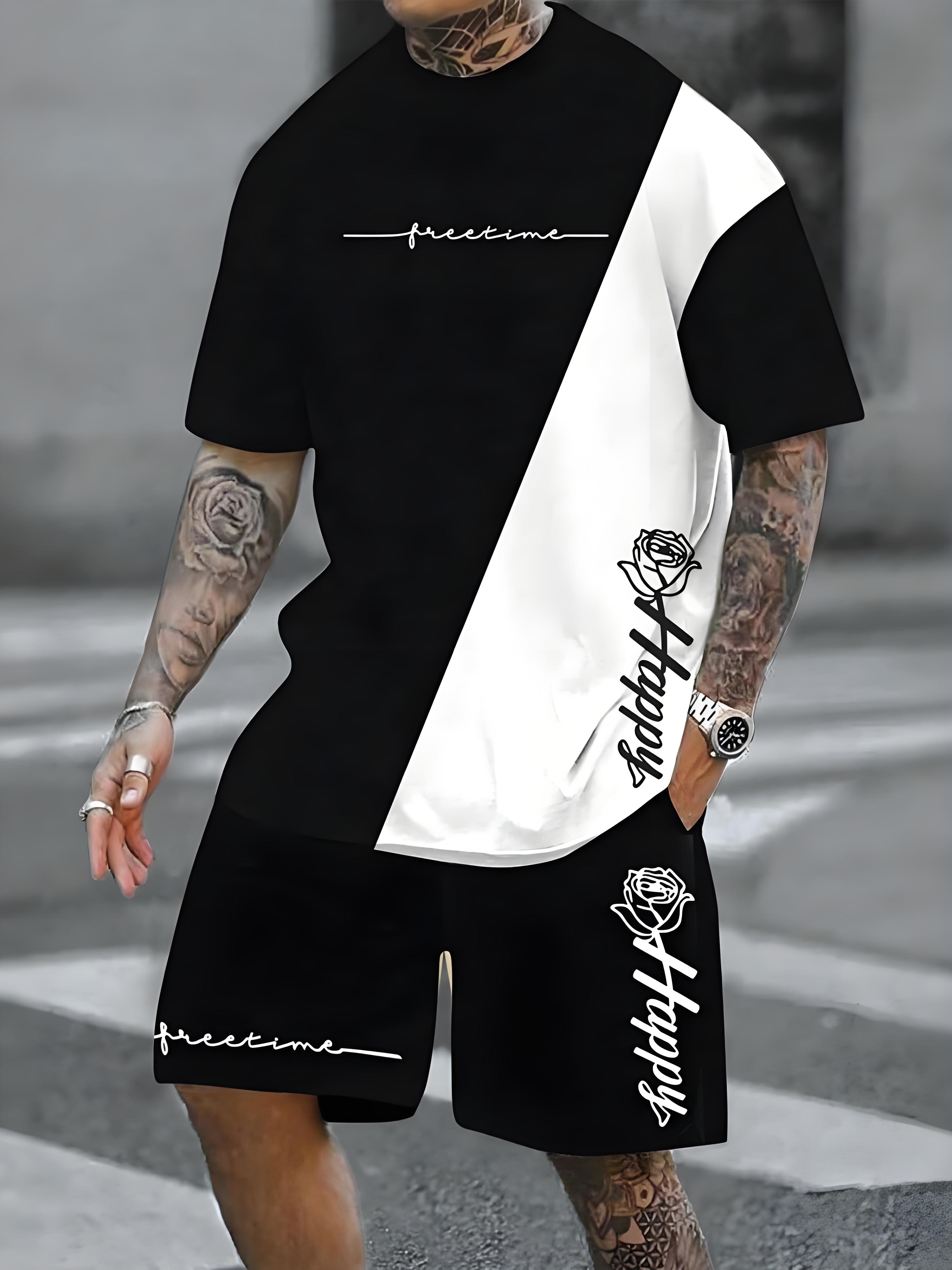 Street Fashion Style - New Plus Size Men's T-shirt And