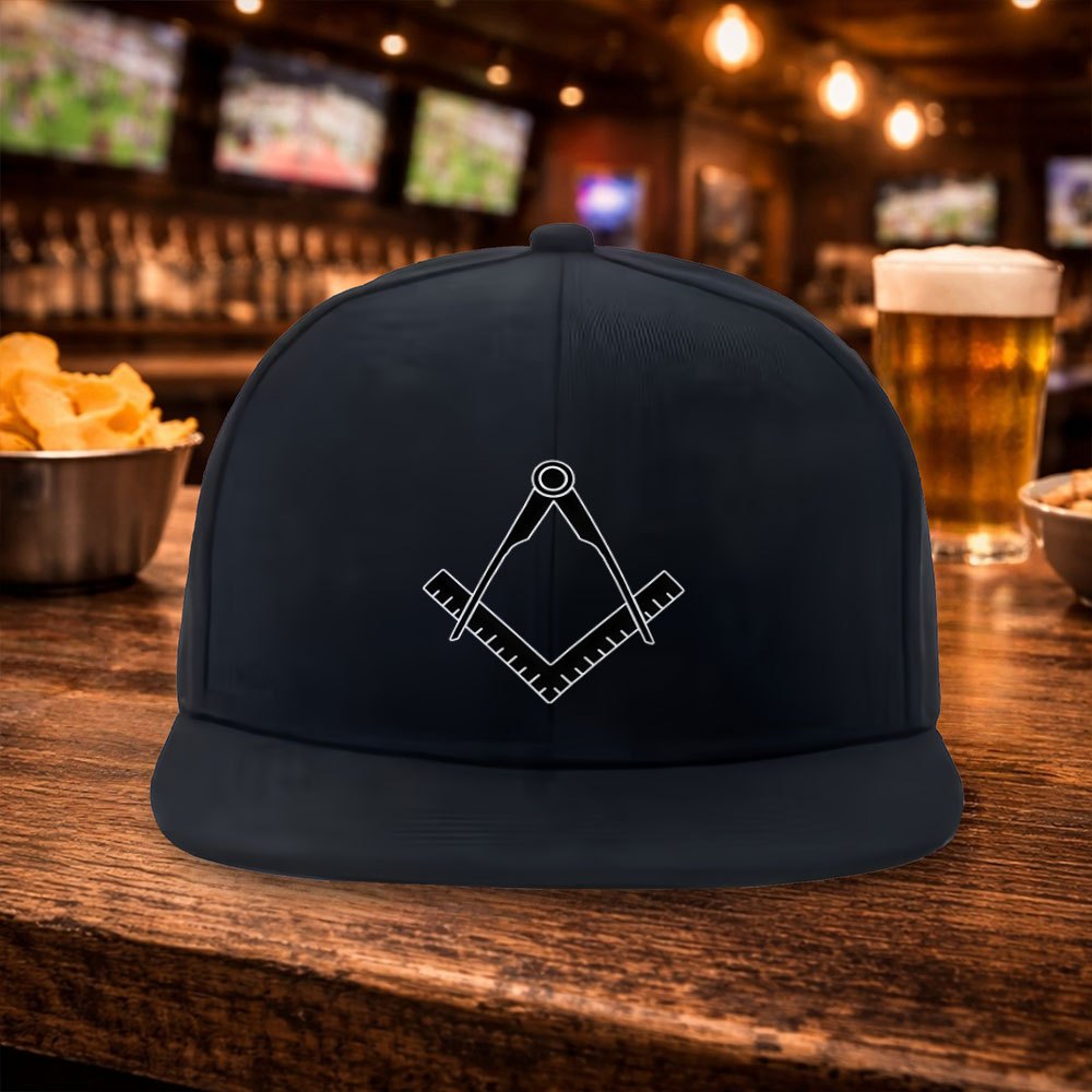 Street Fashion Logo - 2026 Masonic Logo Flat Brim Hip