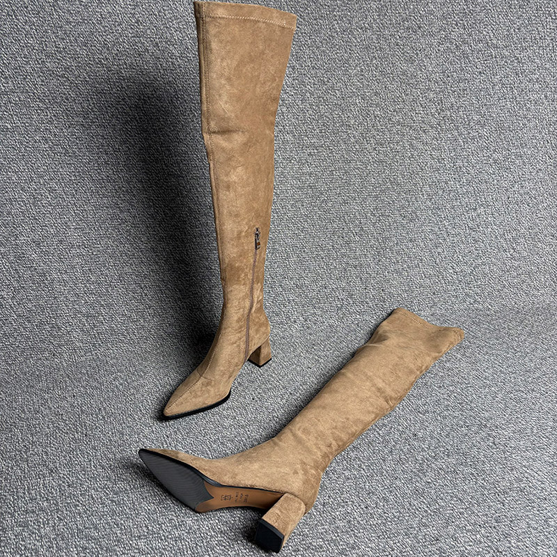 Winter Fashion Pointed Toe Wom - Street Fashion Female 评论和价格