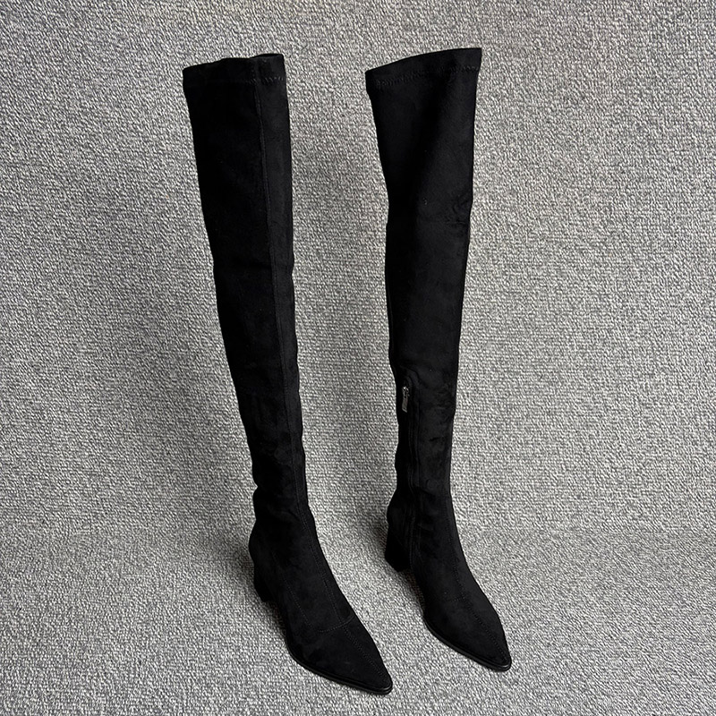 Winter Fashion Pointed Toe Wom - Street Fashion Female 评论和价格
