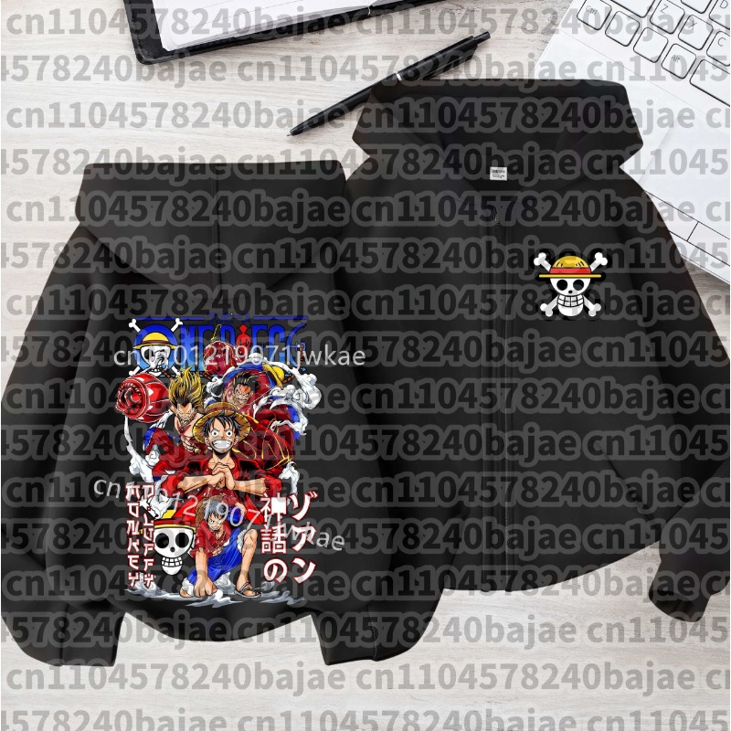 Unisex One Piece Luffy Hoodie  - Graphic Hoodie Streetwear 评论和价格