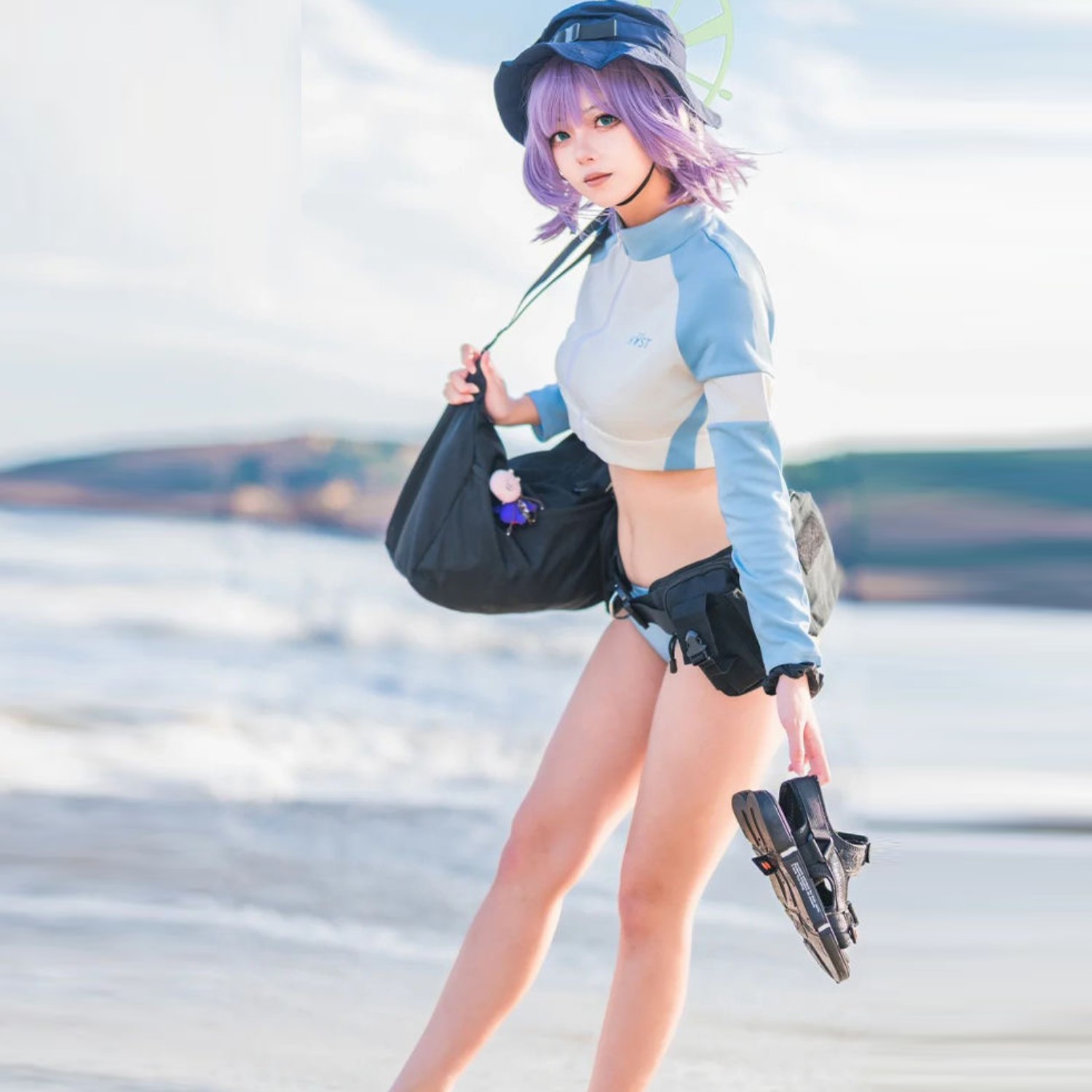 Sorai Saki Cosplay Anime Game  - Street Fashion Female 评论和价格