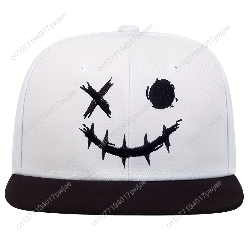 Men's Smile Face Hip Hop  - Baseball Cap Fitted 评论和价格