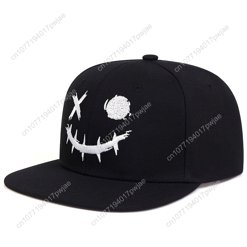 Men's Smile Face Hip Hop  - Baseball Cap Fitted 评论和价格
