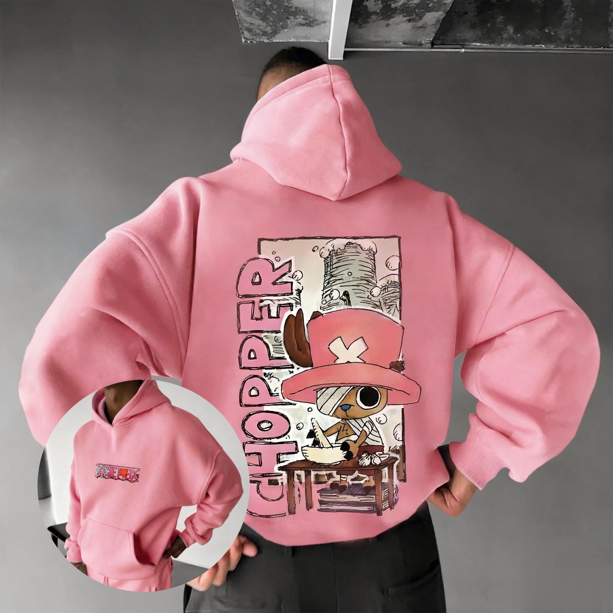 One Piece Chopper Graphic Pull - Graphic Hoodie Streetwear 评论和价格