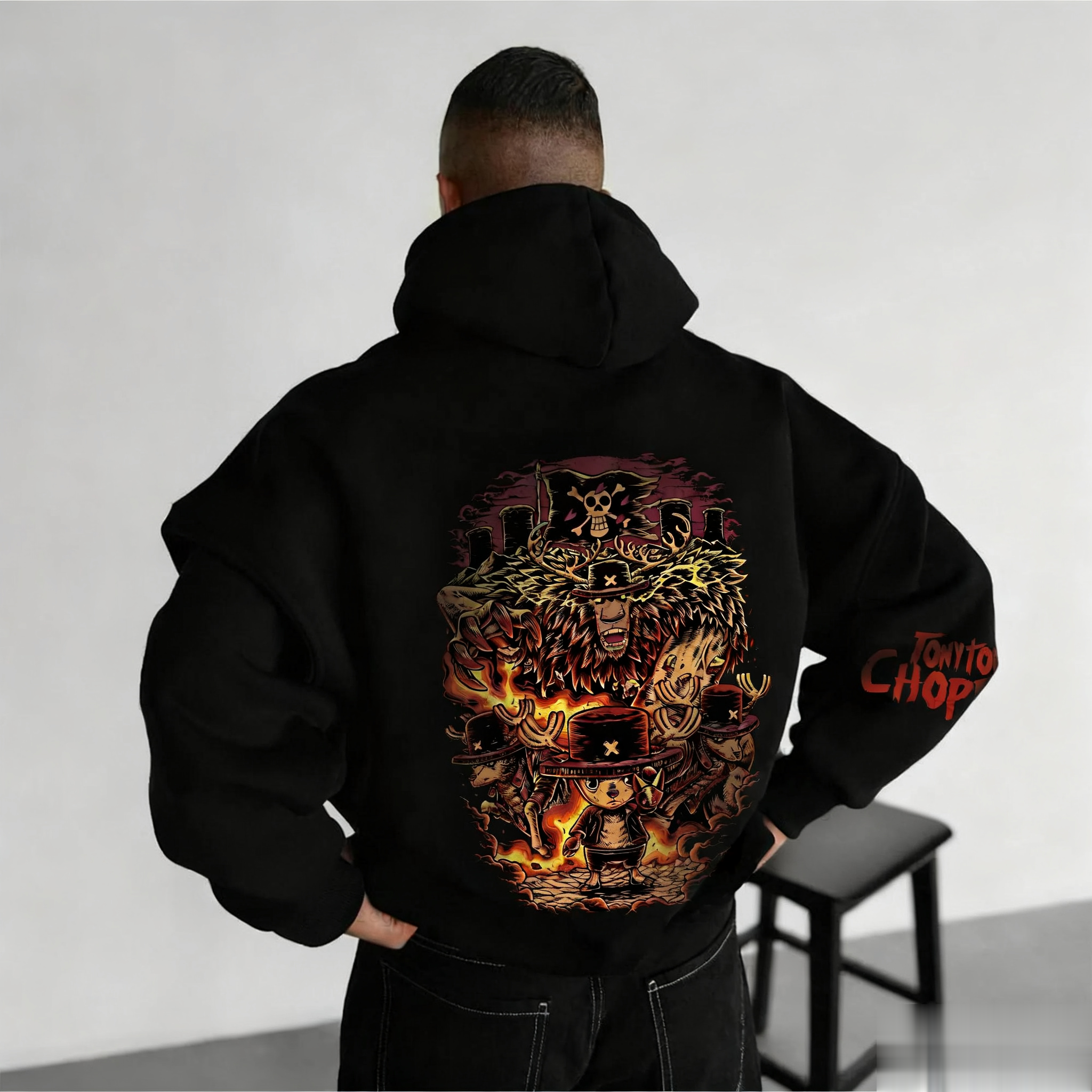 One Piece Chopper Graphic Pull - Graphic Hoodie Streetwear 评论和价格