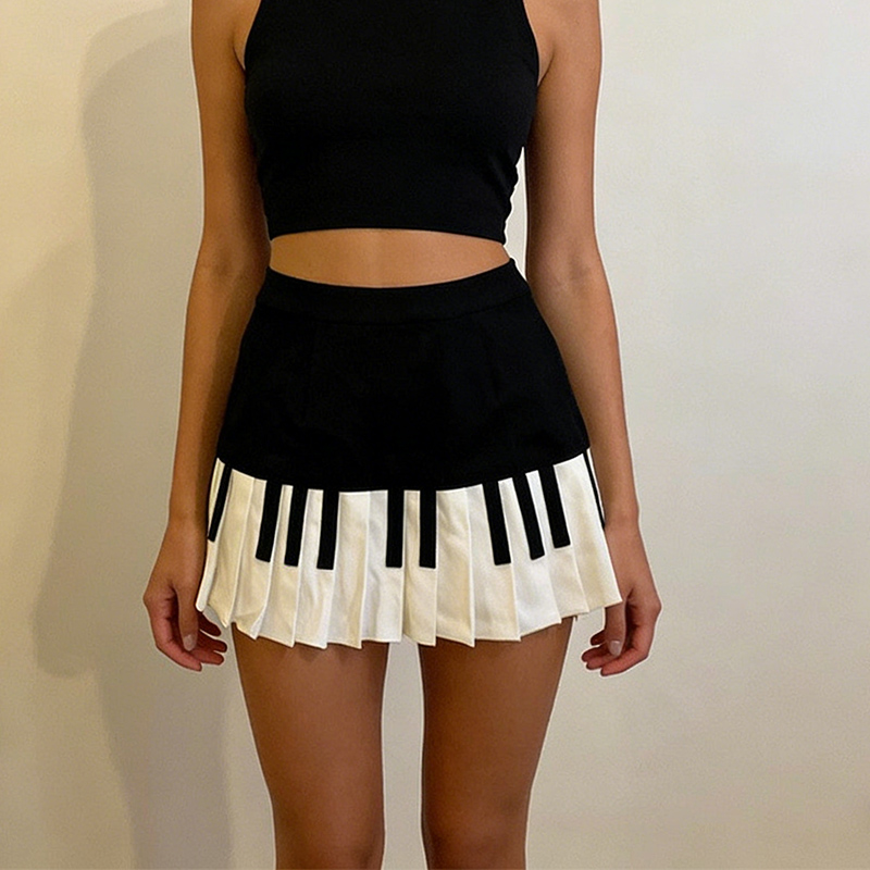 Summer Women Piano Designer Fa - Street Fashion Korean Girl 评论和价格