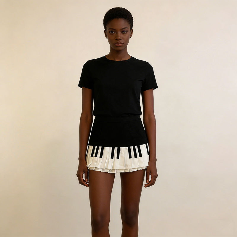 Summer Women Piano Designer Fa - Street Fashion Korean Girl 评论和价格