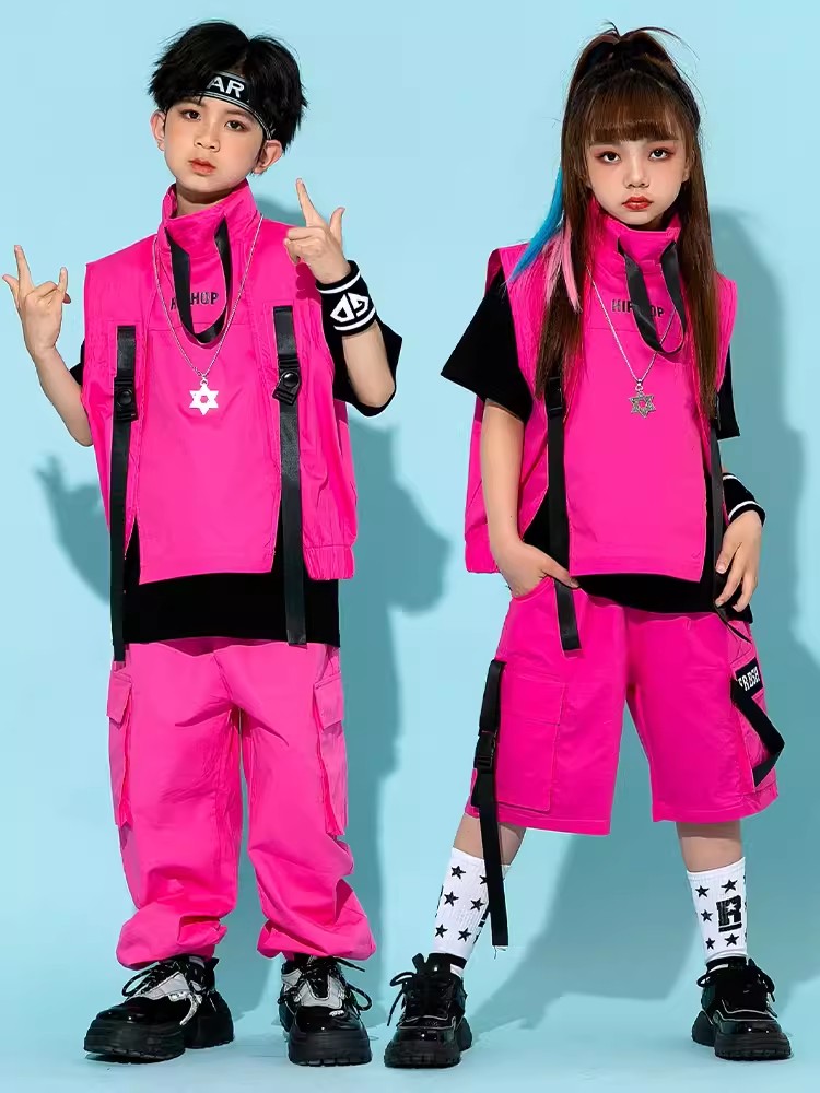 Children Hip Hop Costume Boys  - Street Fashion Boy 评论和价格