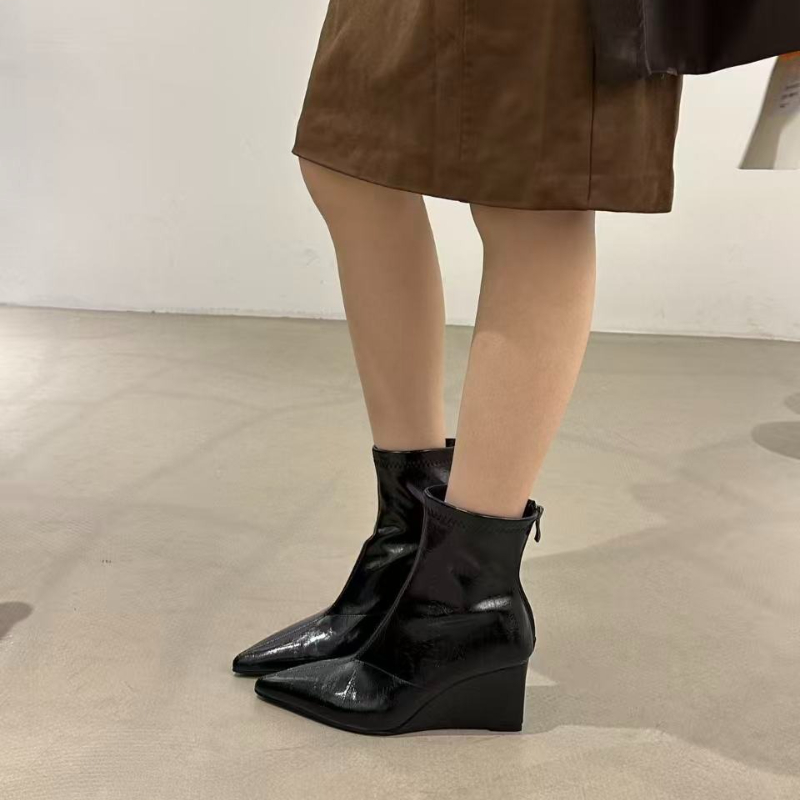 Autumn Winter Vintage Weges He - Street Fashion Female 评论和价格