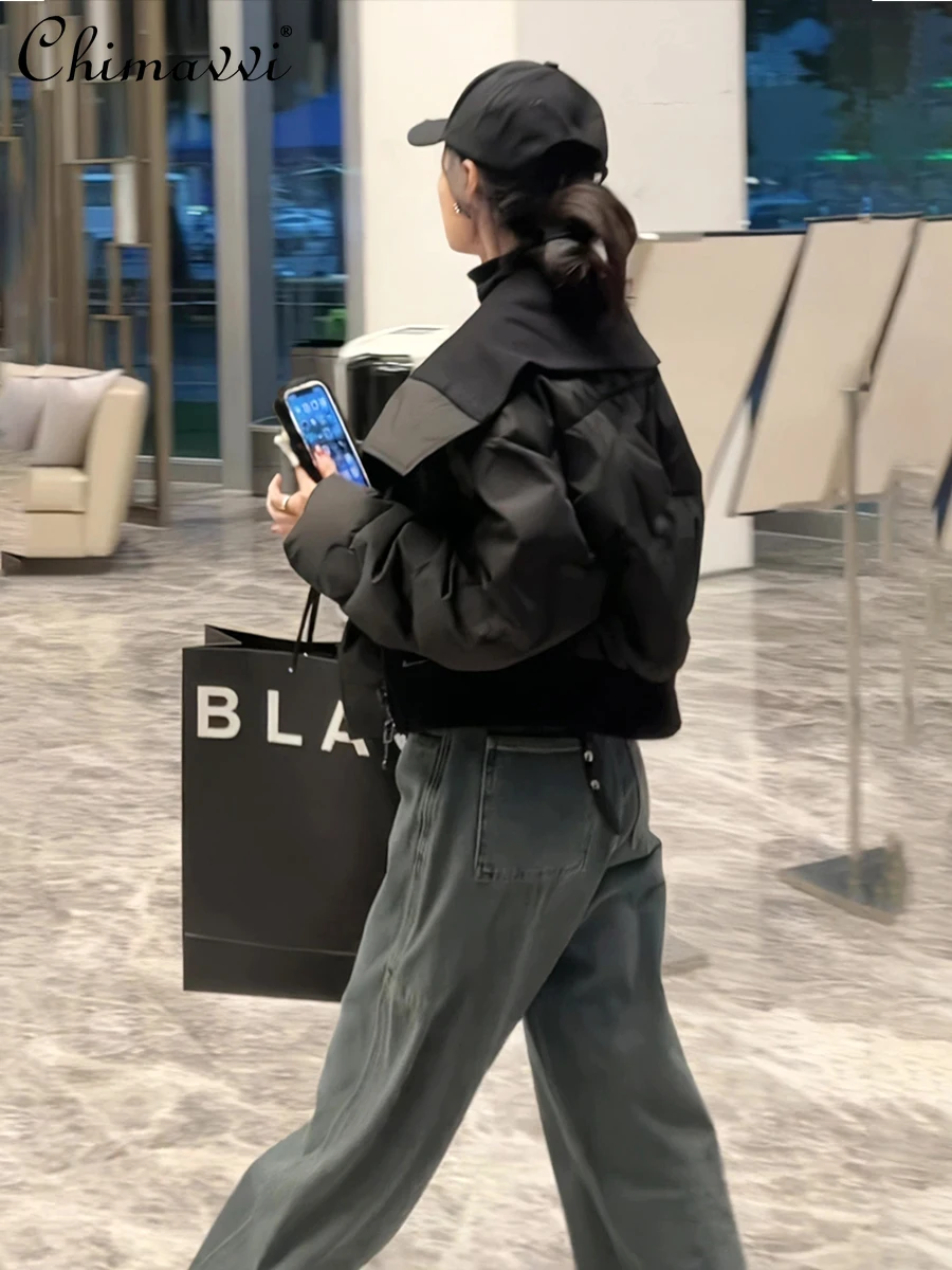 Big Lapel Loose Casual White D - Street Fashion Korean Girl 评论和价格