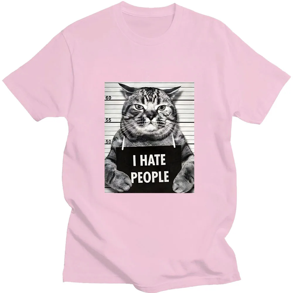 Asian sizeI Meow Print T-shirt - Street Fashion Asian 评论和价格