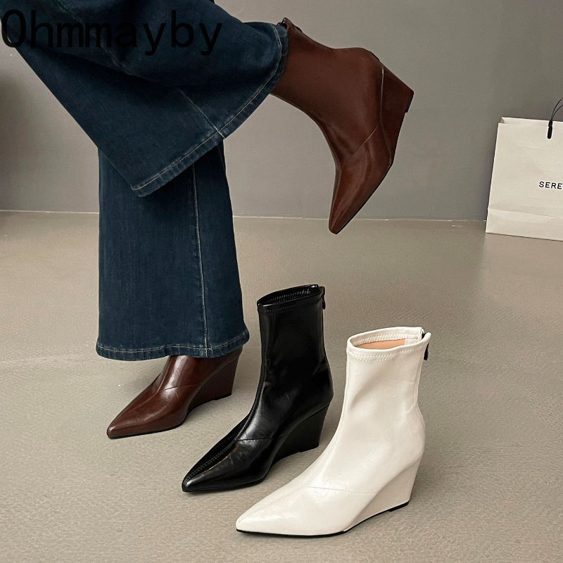 Autumn Winter Vintage Weges He - Street Fashion Female 评论和价格