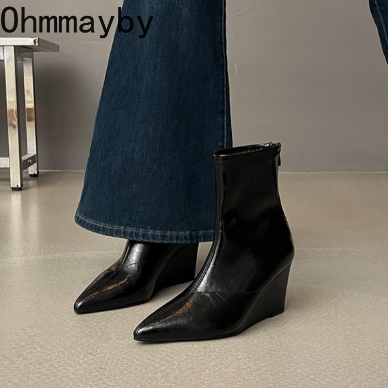 Autumn Winter Vintage Weges He - Street Fashion Female 评论和价格