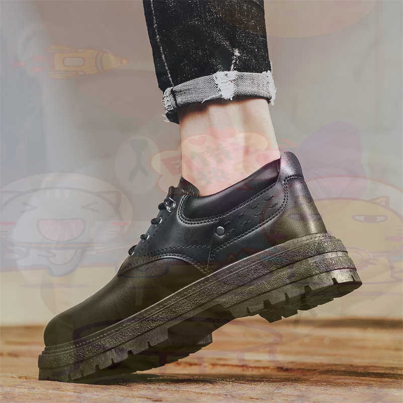 Dark Natural Leather Fashion T - Street Fashion Asian 评论和价格