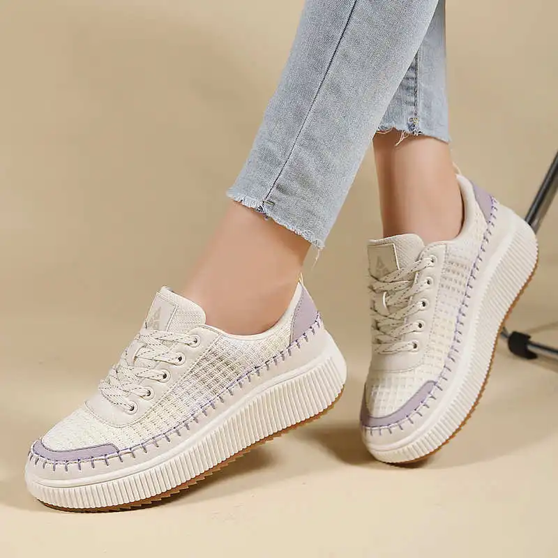 Brown Shoes Woman Flats Autumn - Street Fashion Asian 评论和价格