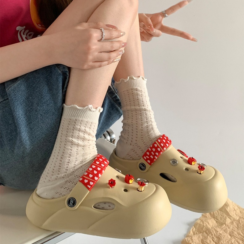 Women Fashion Clogs Indoor Str - Street Fashion Female 评论和价格
