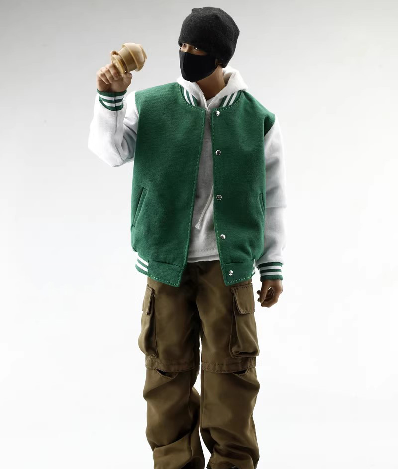 1/6 Scale Male Loose Casual Ba - Street Fashion Jacket 评论和价格
