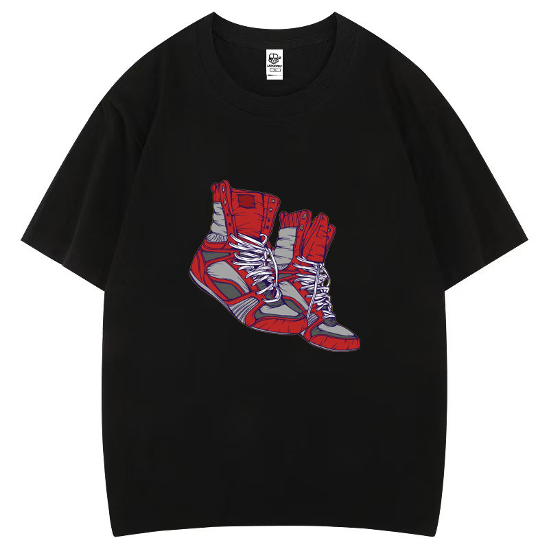 Boxer Wearing A Red Glove with - Street Fashion Pose 评论和价格