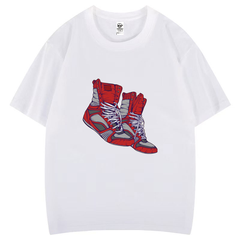 Boxer Wearing A Red Glove with - Street Fashion Pose 评论和价格