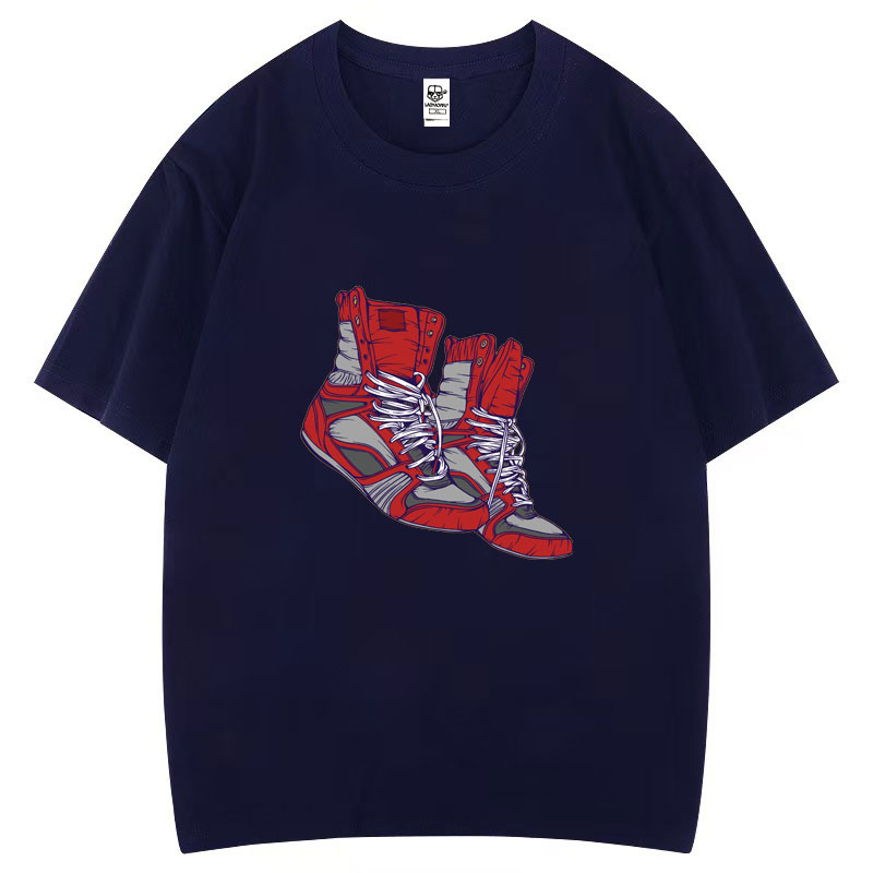 Boxer Wearing A Red Glove with - Street Fashion Pose 评论和价格
