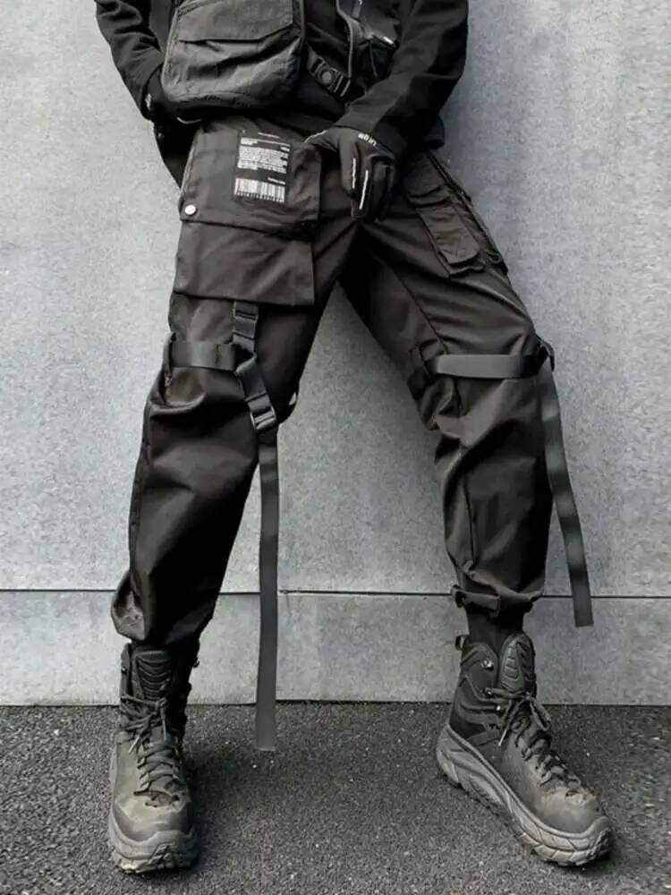 HKSH Patchwork Dark Safari Sty - Techwear Pants Tactical 评论和价格