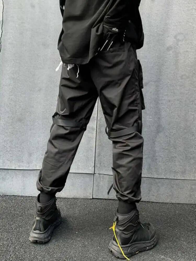 HKSH Patchwork Dark Safari Sty - Techwear Pants Tactical 评论和价格