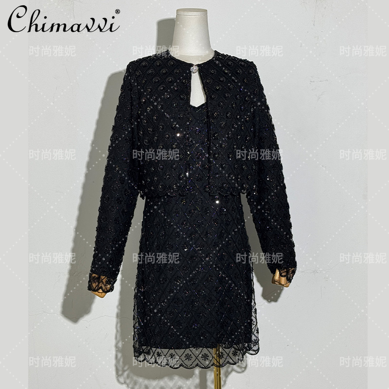 Fashion Diamond Sequined Beade - Street Fashion Jacket 评论和价格