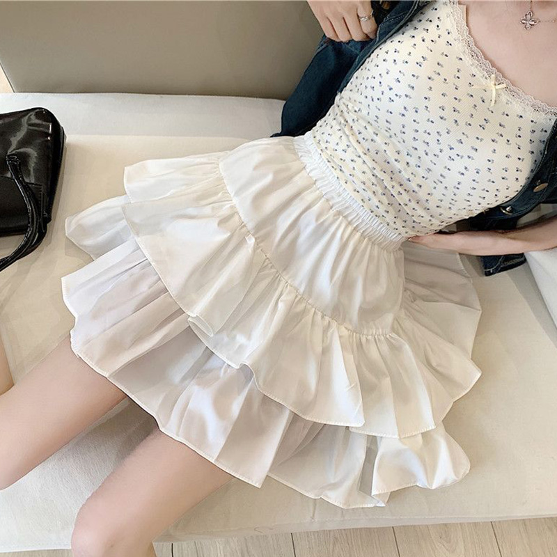 Summer Lady Ins Fashion White  - Street Fashion Korean Girl 评论和价格