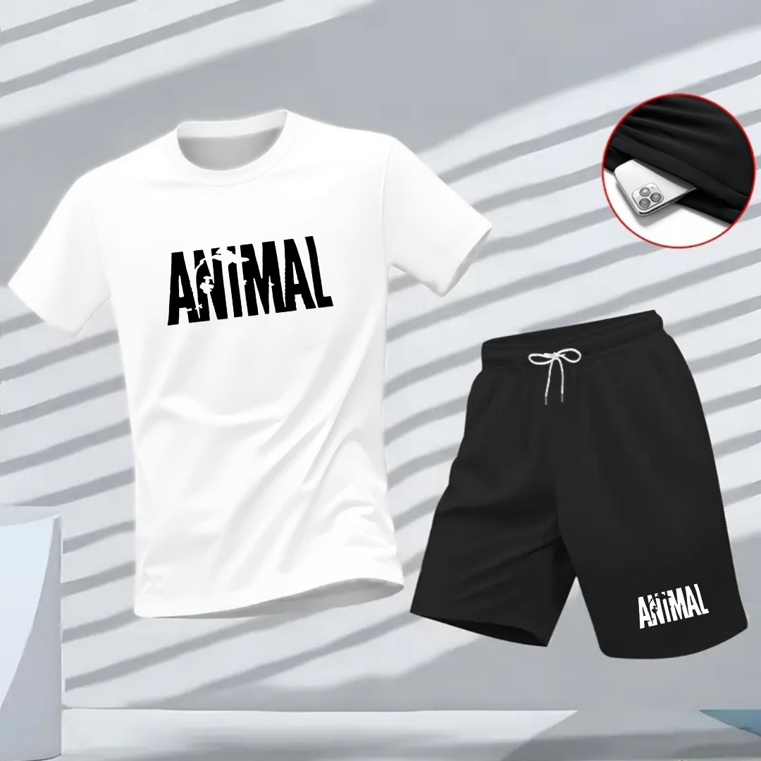 Animal letter minimalist style - Street Fashion Style 评论和价格