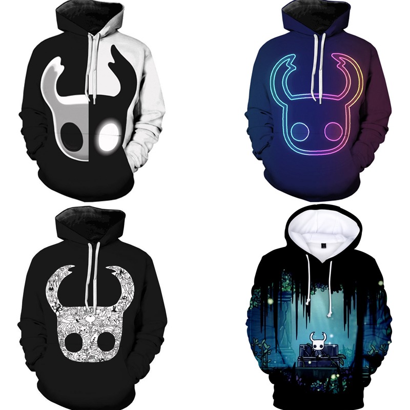 Hollow Knight  Hoodies Men Kor - Graphic Hoodie Streetwear 评论和价格