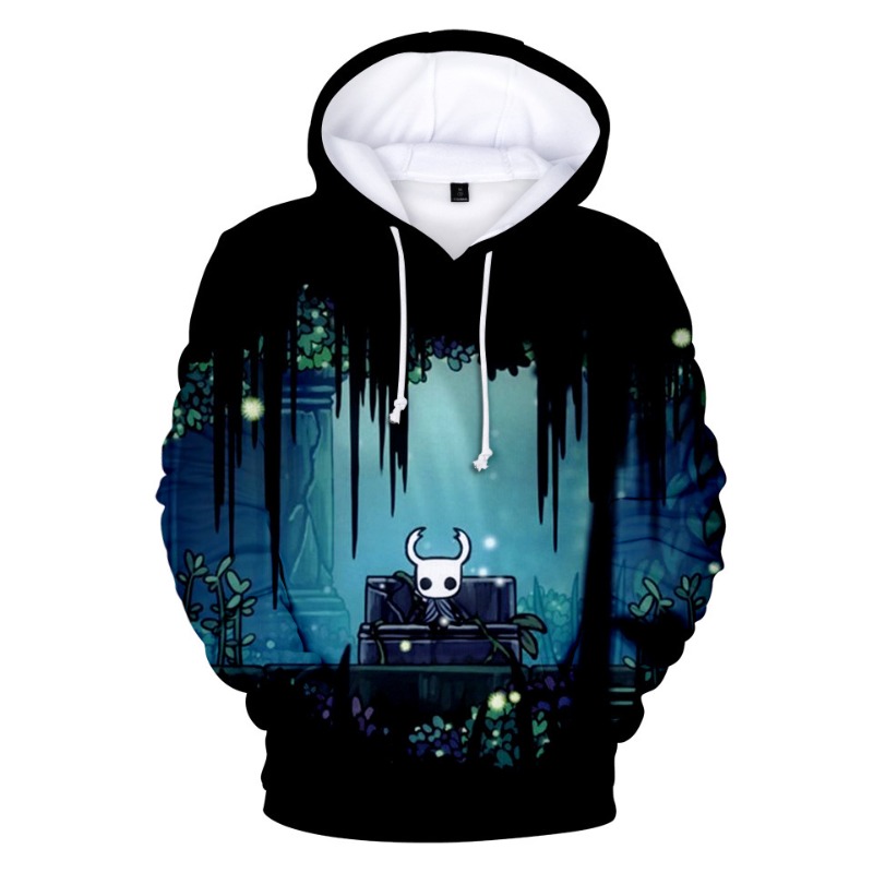 Hollow Knight  Hoodies Men Kor - Graphic Hoodie Streetwear 评论和价格