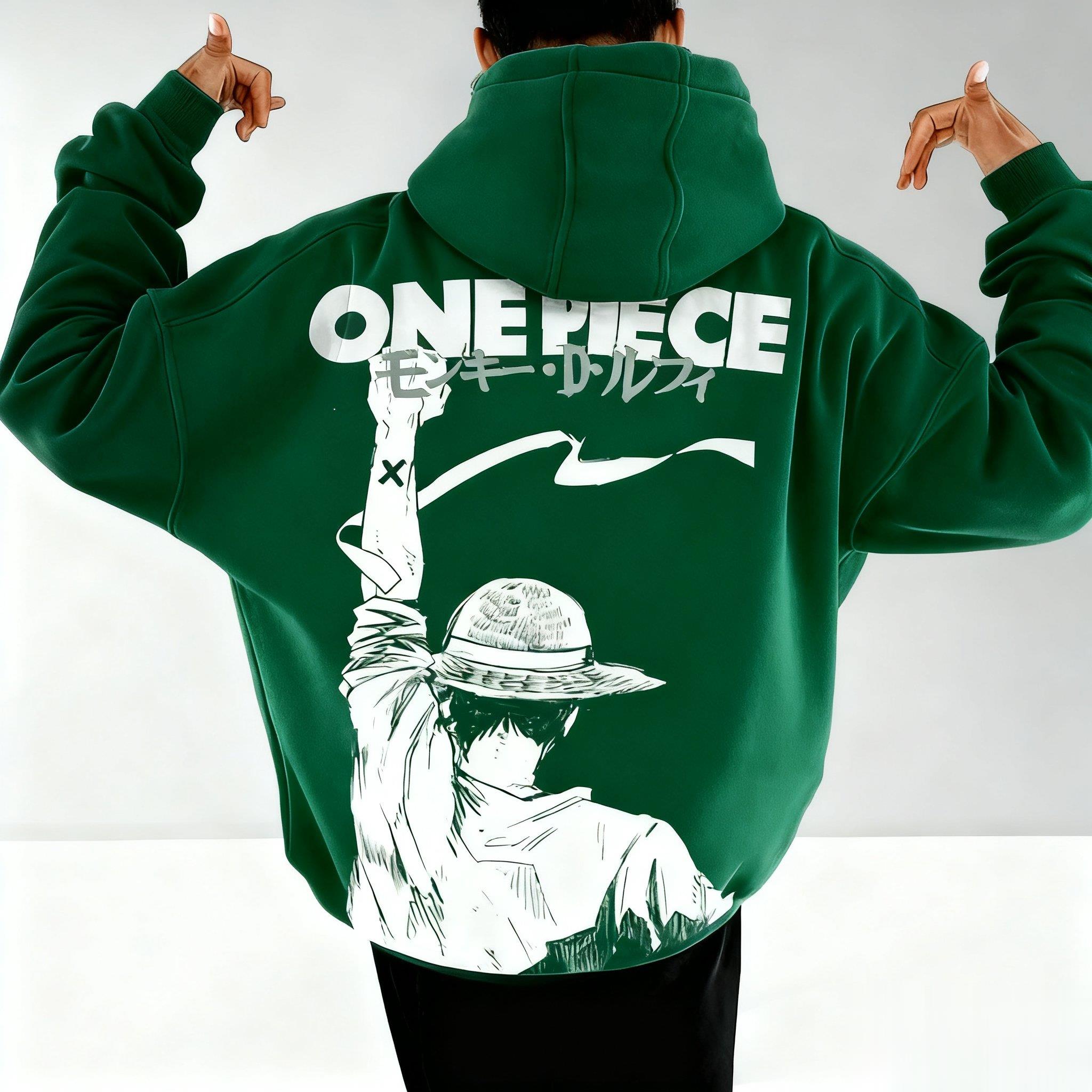 One Piece Anime Hoodie Men Wom - Graphic Hoodie Streetwear 评论和价格