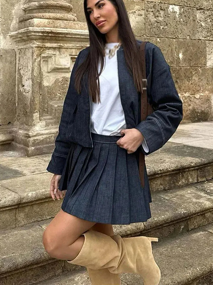 HH 2025 Women's Fashion Denim  - Street Fashion Jacket 评论和价格