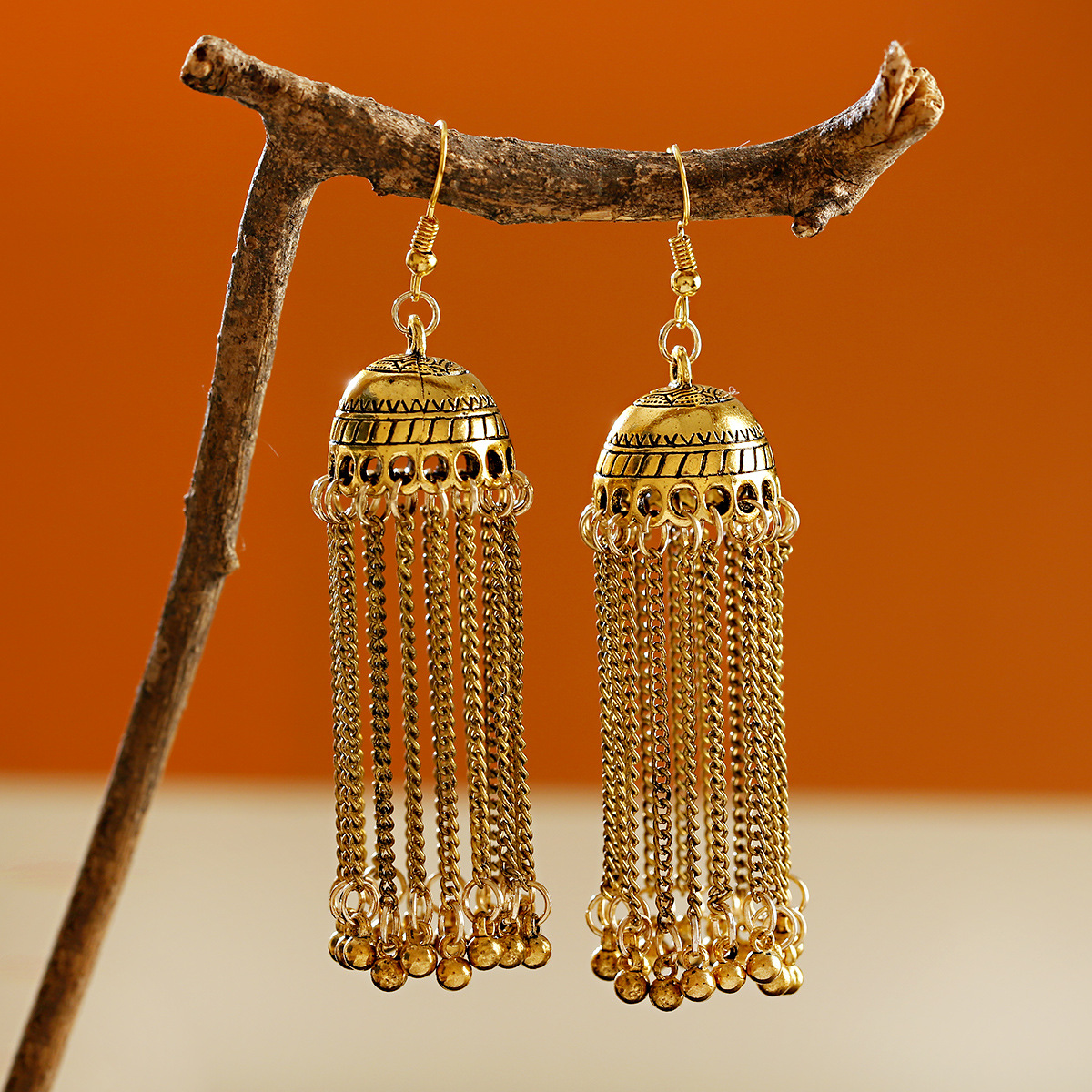 New fashion bell earrings, lon - Street Fashion India 评论和价格
