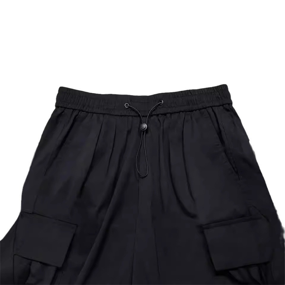 Black Men's Hip Hop Cargo Pant - Techwear Pants Tactical 评论和价格