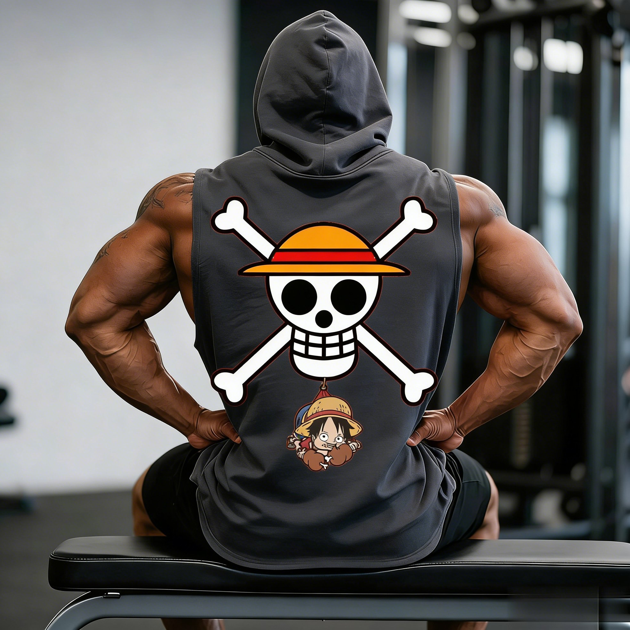 Men's Tank Top One Piece Sleev - Graphic Hoodie Streetwear 评论和价格