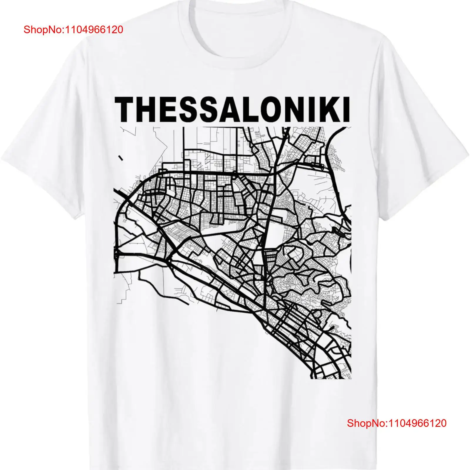 Thessaloniki City Street Map G - Street Fashion Greece 评论和价格