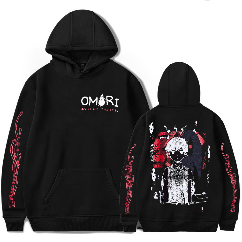 2023 Omori Red Space Hoodie Me - Graphic Hoodie Streetwear 评论和价格