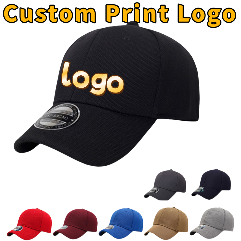 Customized Printed Logo Fully  - Baseball Cap Fitted 评论和价格