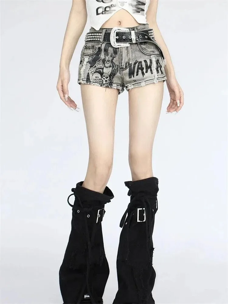 Korean Fashion Low Waisted Spi - Street Fashion Korean Girl 评论和价格