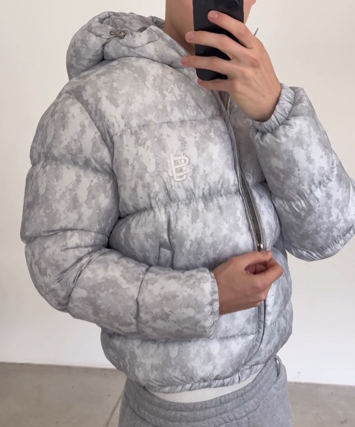 Men Hip-Hop Street Style Silve - Street Fashion Logo 评论和价格
