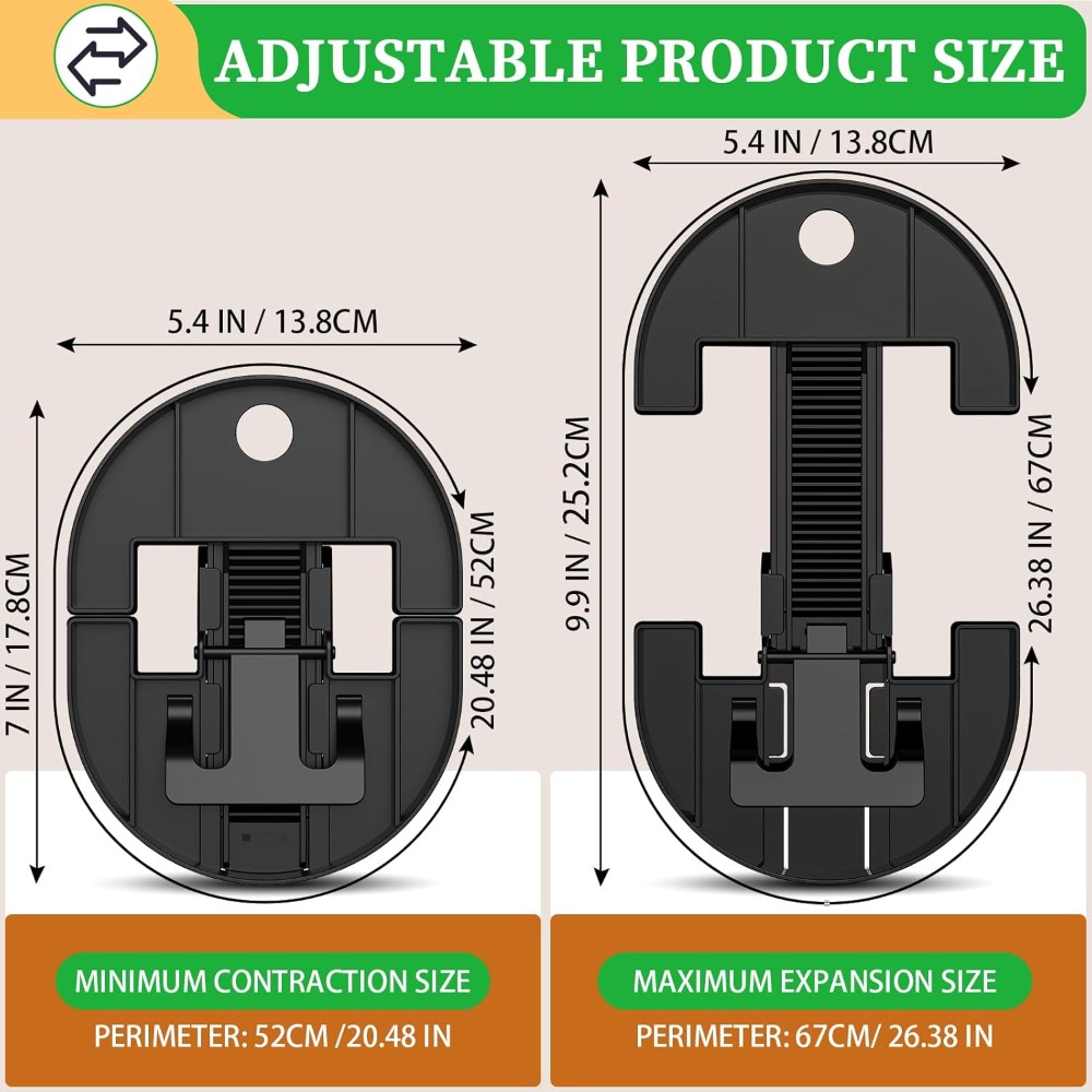 Adjustable Hat Stretcher for B - Baseball Cap Fitted 评论和价格