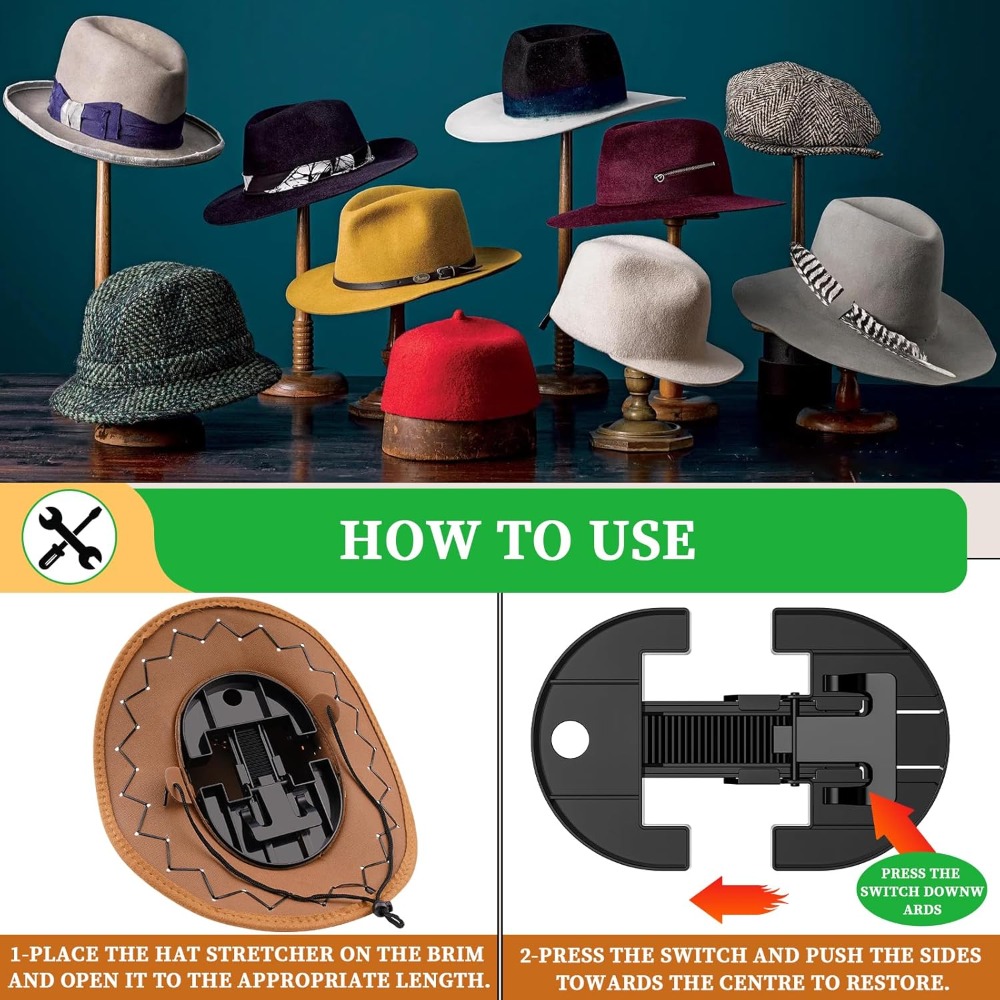 Adjustable Hat Stretcher for B - Baseball Cap Fitted 评论和价格