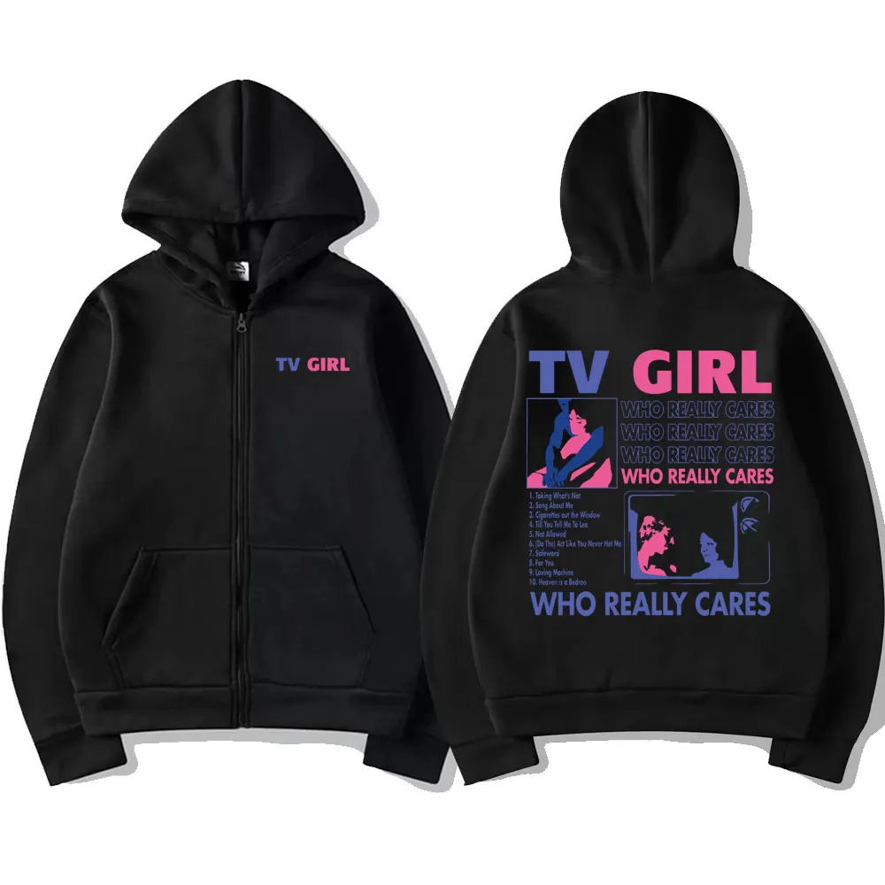 Men Women TV Girl Who Really C - Graphic Hoodie Streetwear 评论和价格