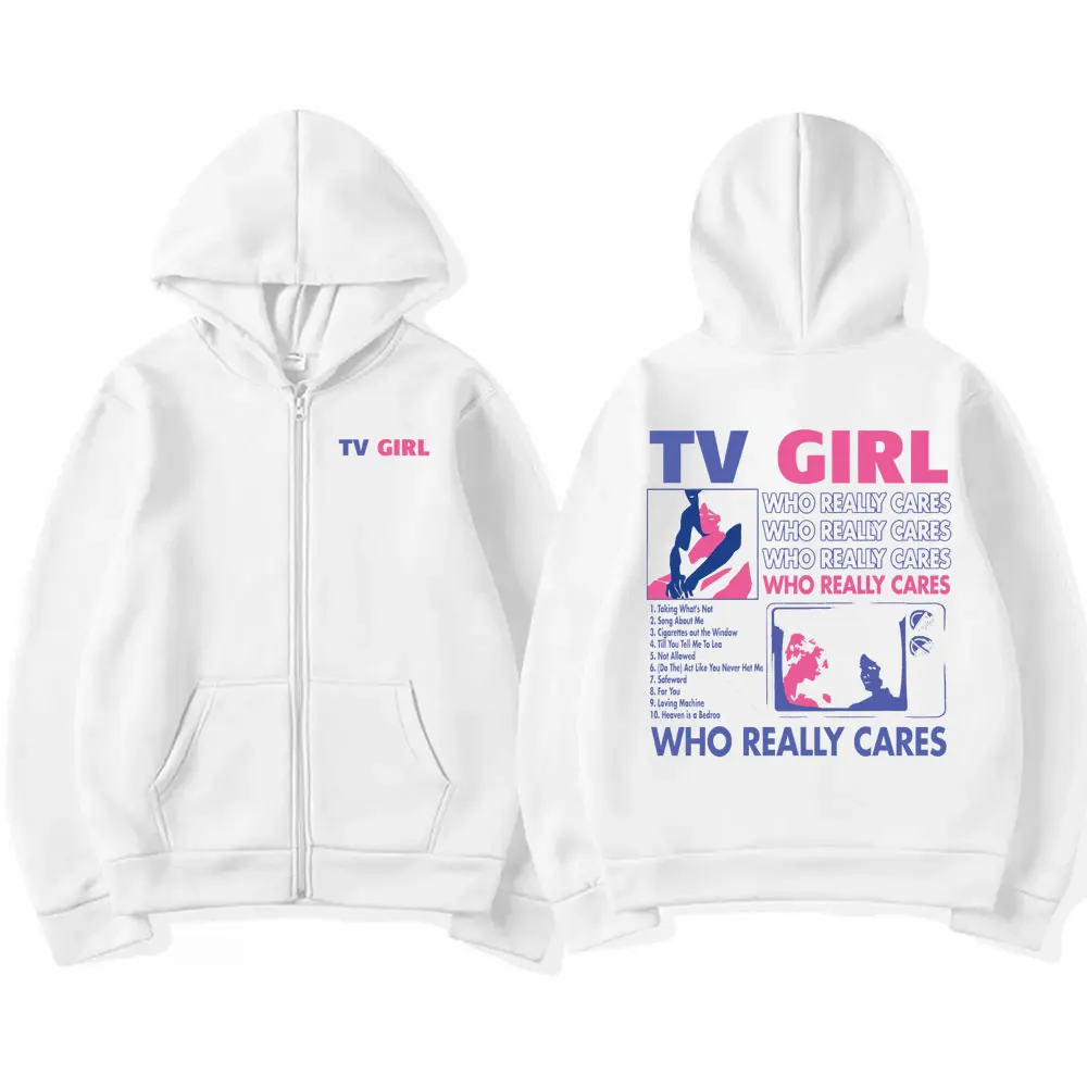 Men Women TV Girl Who Really C - Graphic Hoodie Streetwear 评论和价格