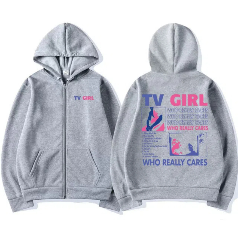 Men Women TV Girl Who Really C - Graphic Hoodie Streetwear 评论和价格